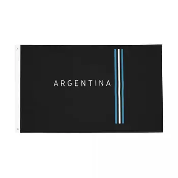 Флаг Аргентины Аргентинский Флаг Флаг для помещений и на открытом воздухе Баннер из полиэстера Футбольная легенда о футболе Украшение Прочный Флаг размером 60x90 90x150 см